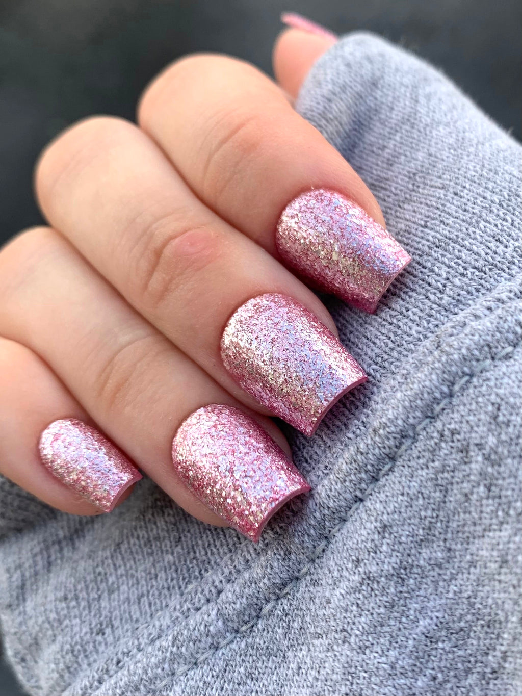 CHUNKY PINK GLITTER