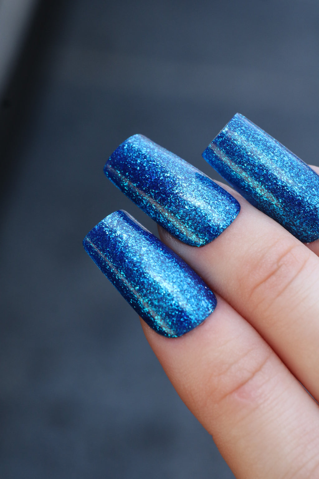 CHUNKY BLUE GLITTER