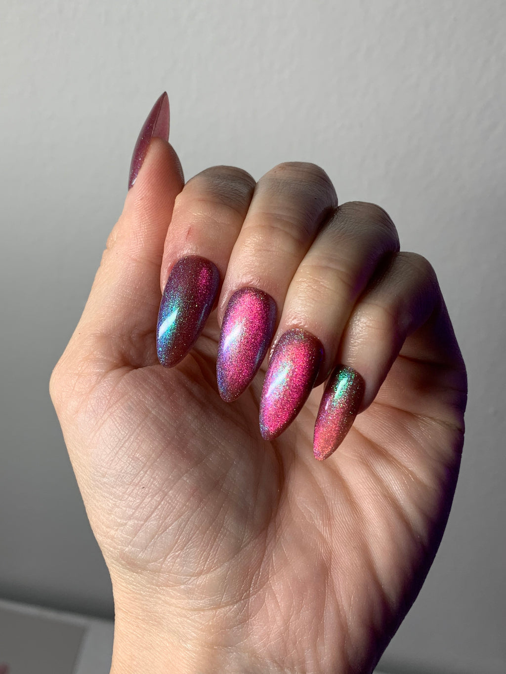 MULTI COLOR CATSEYE MIRROR