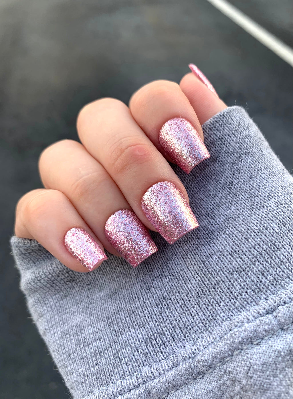 CHUNKY PINK GLITTER