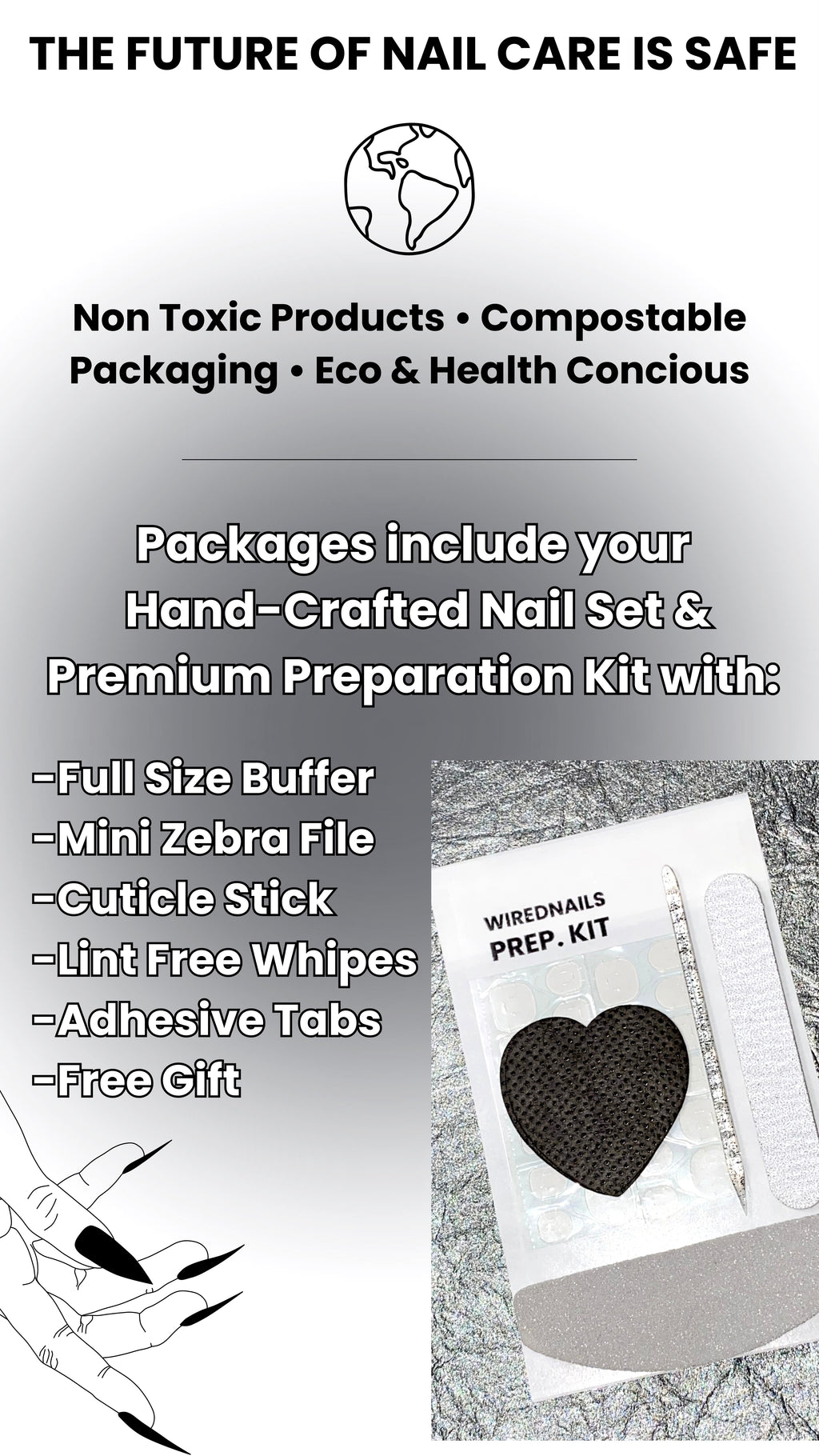 Silver Press-Able Nail Set