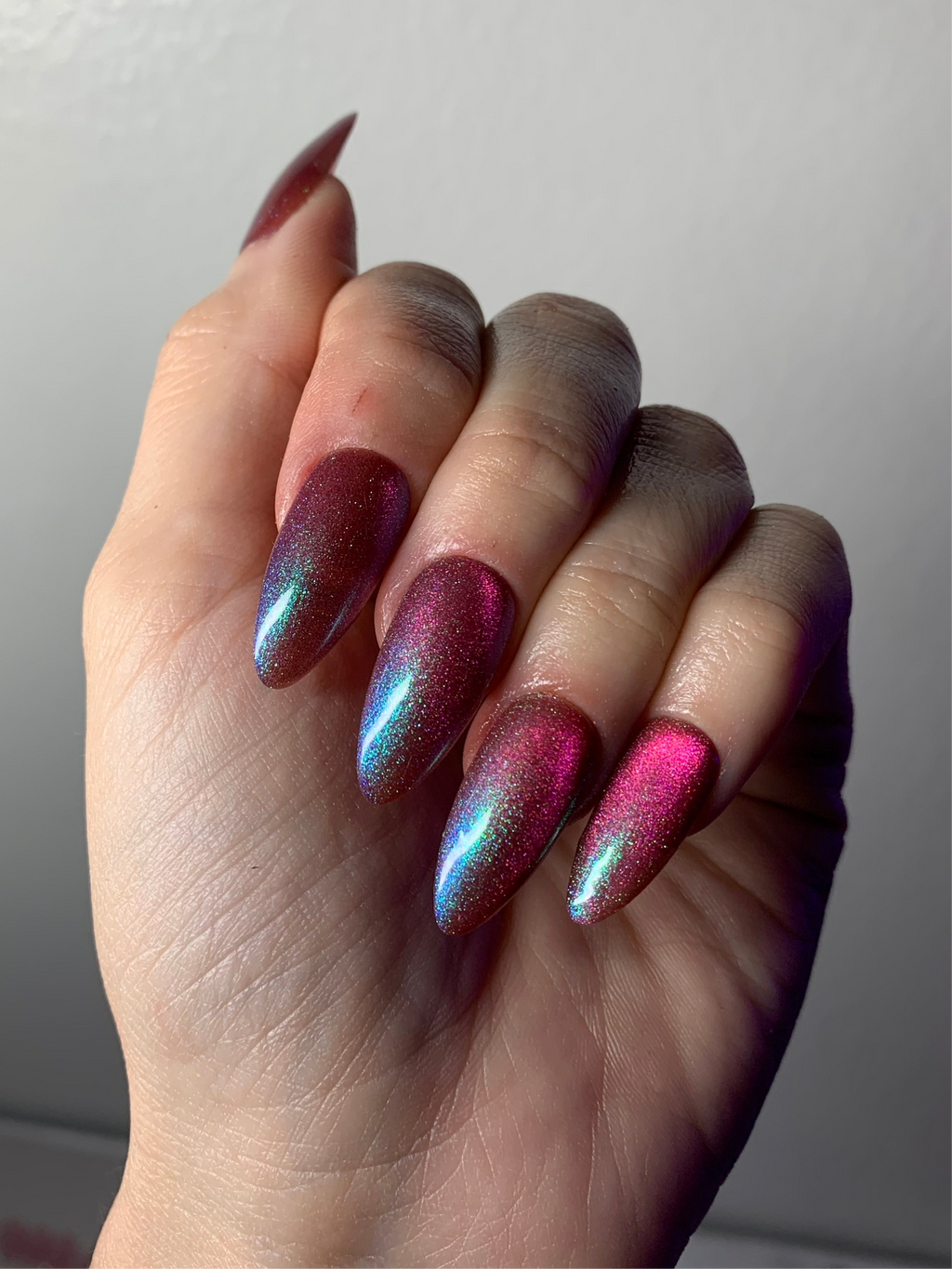MULTI COLOR CATSEYE MIRROR