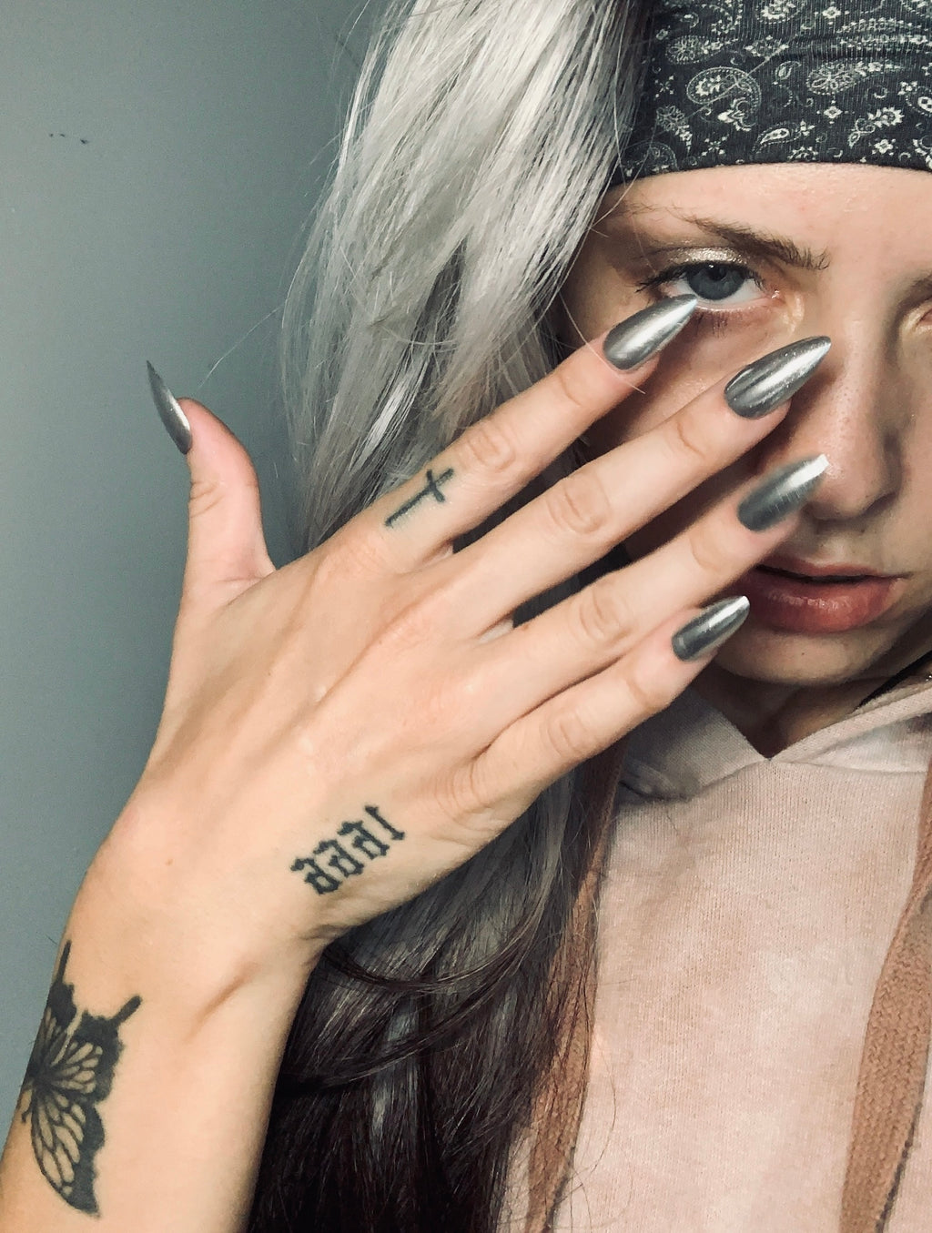 Silver Press-Able Nail Set